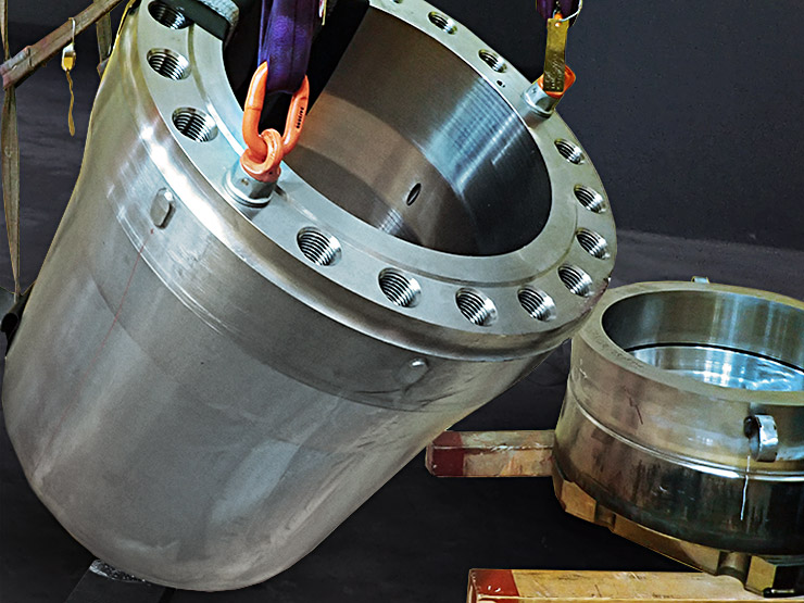 Manipulace s horní částí kolektoru